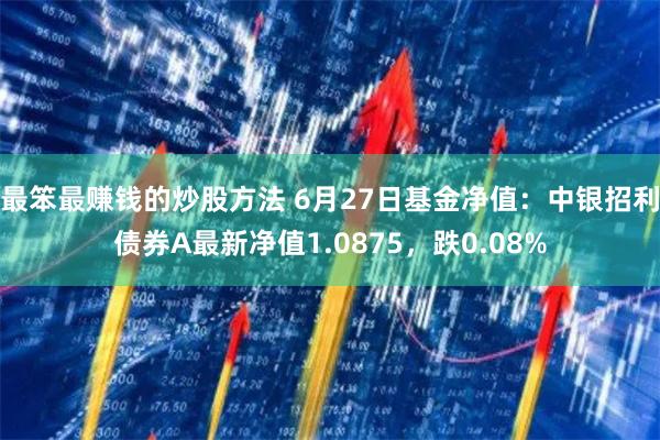 最笨最赚钱的炒股方法 6月27日基金净值：中银招利债券A最新净值1.0875，跌0.08%