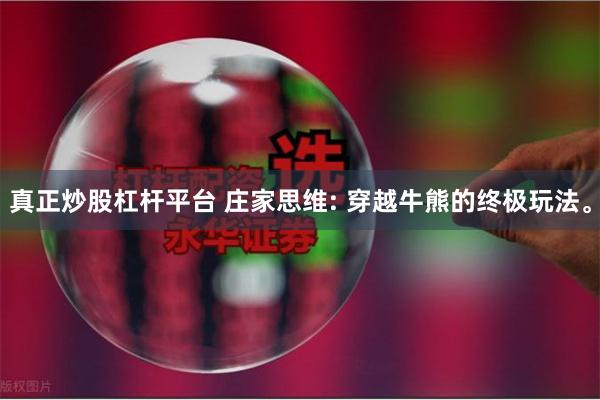 真正炒股杠杆平台 庄家思维: 穿越牛熊的终极玩法。