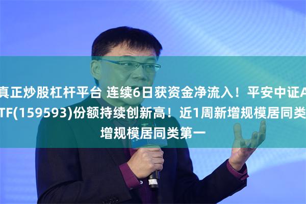 真正炒股杠杆平台 连续6日获资金净流入！平安中证A50ETF(159593)份额持续创新高！近1周新增规模居同类第一